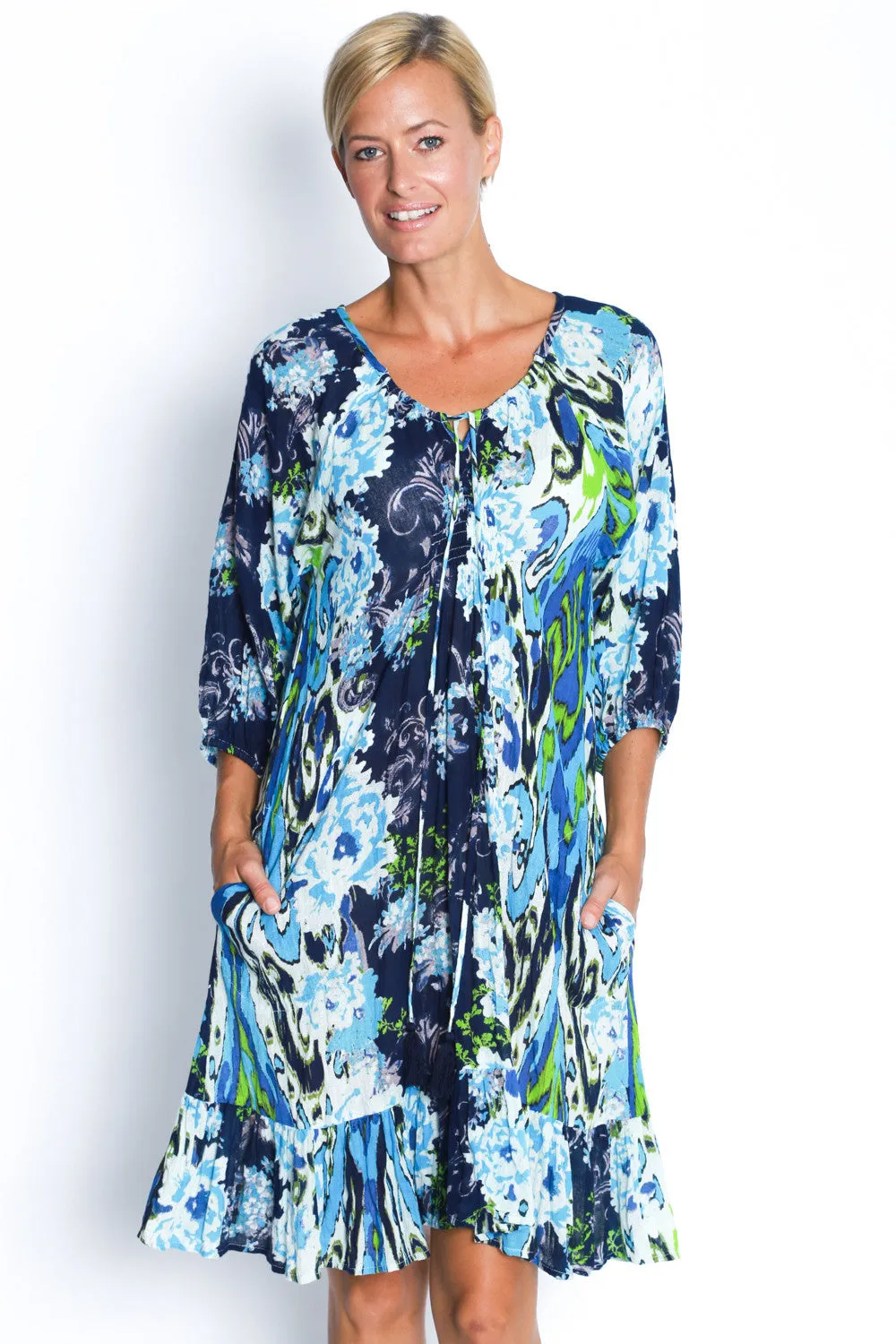 Arizona Dress in Ocean