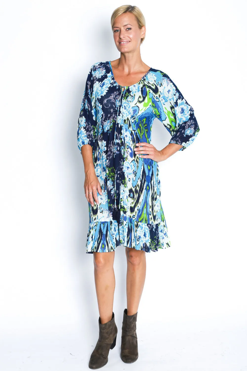 Arizona Dress in Ocean