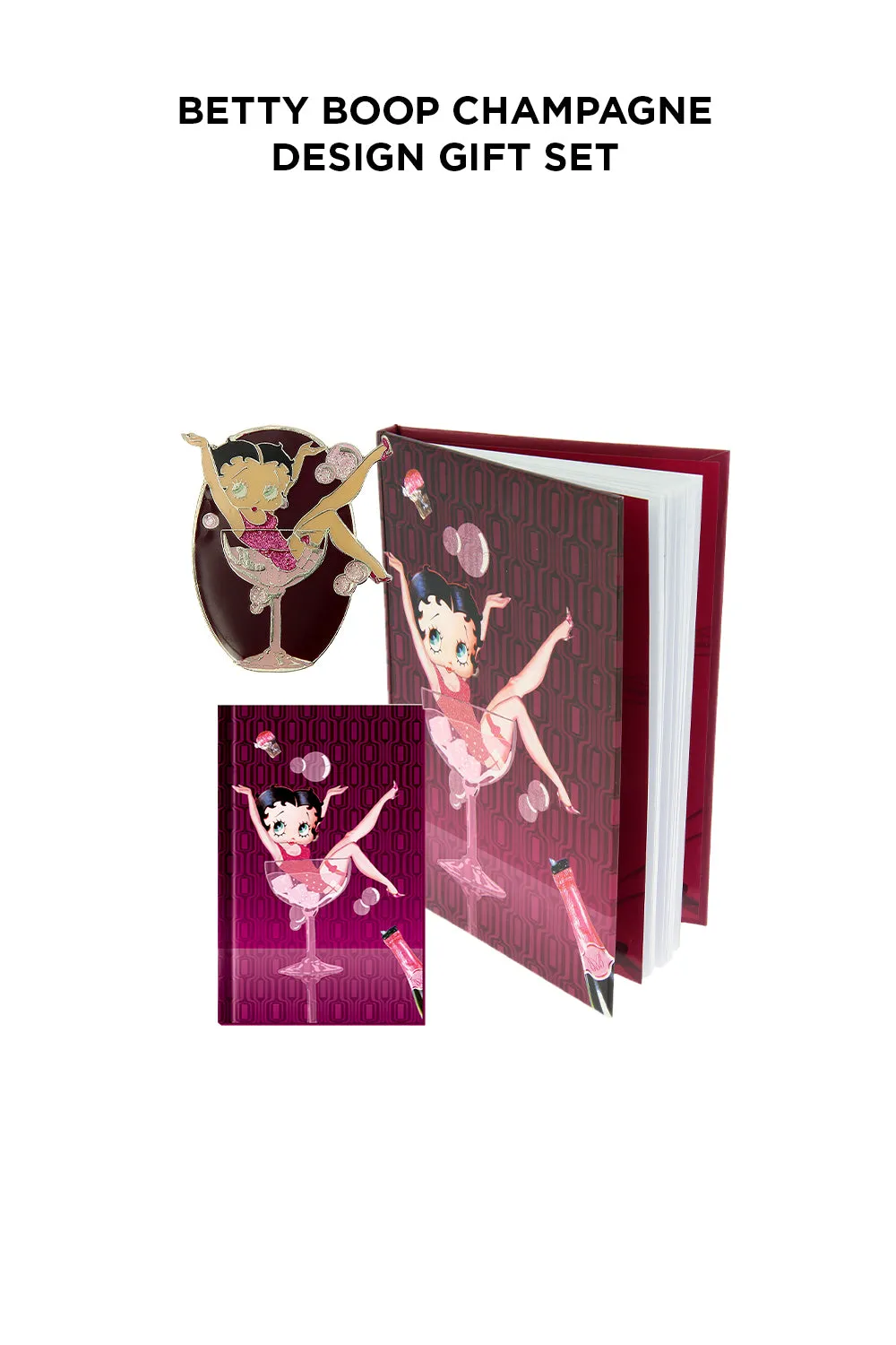 Betty Boop Champagne Design gift set