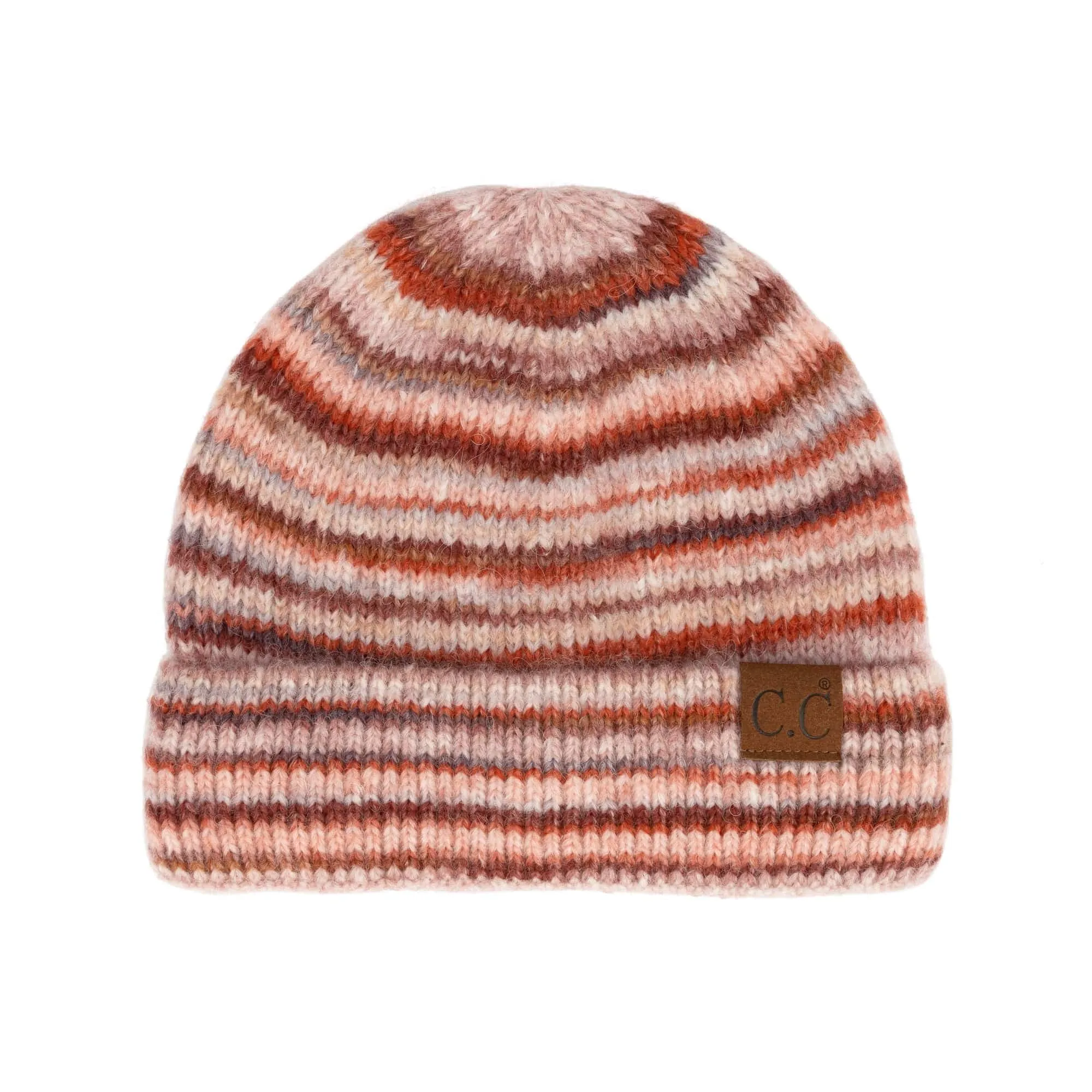 CC Stripe Color Block Beanie