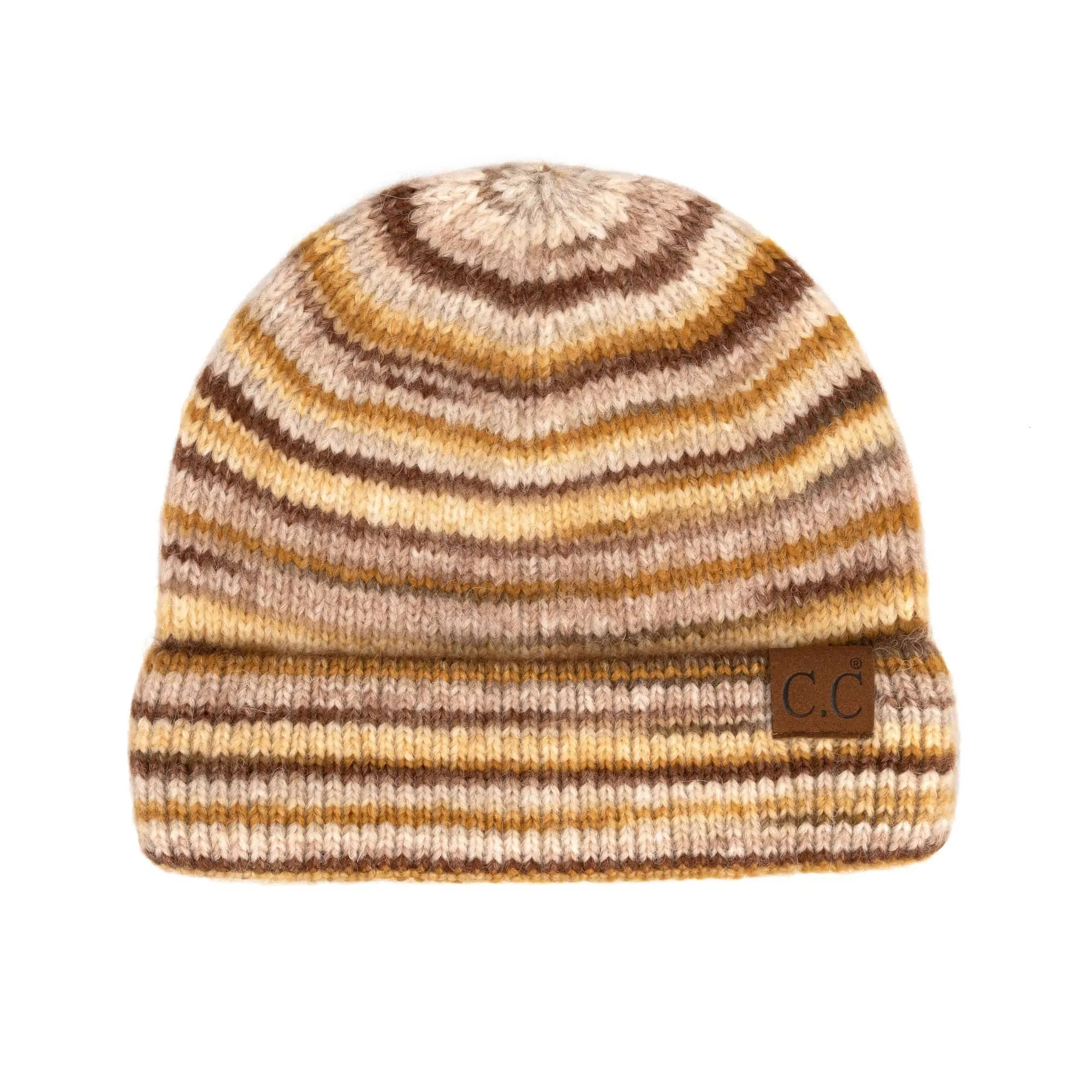 CC Stripe Color Block Beanie