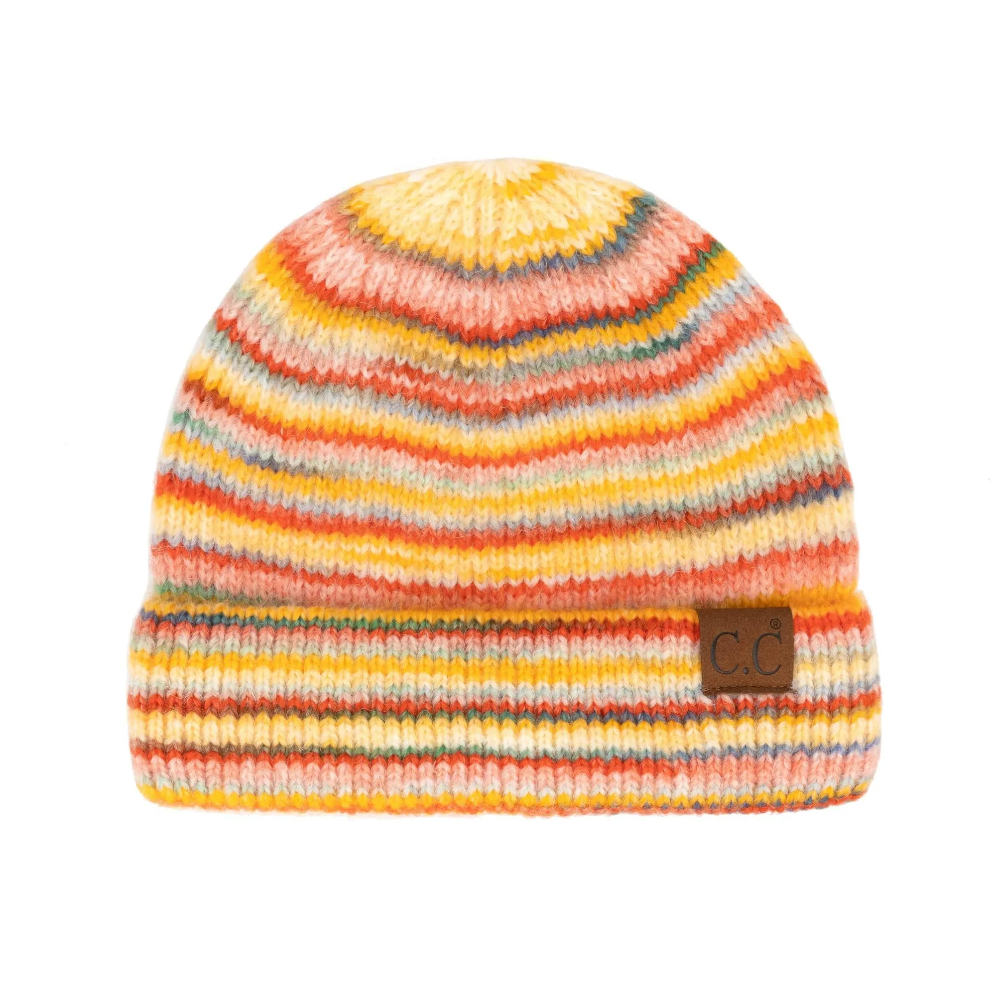 CC Stripe Color Block Beanie
